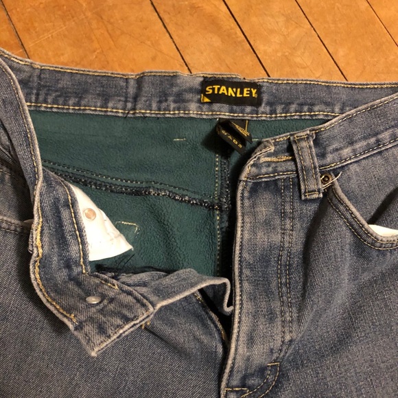 Stanley Fleece-lined Straight-leg Jeans - Picture 3 of 8